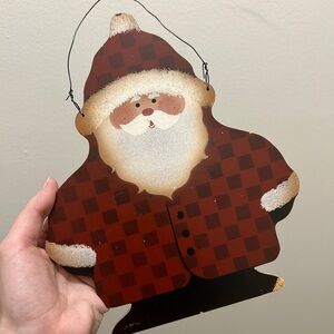 1993 Vintage Santa Claus Hanging Christmas Holiday Decoration Decor
